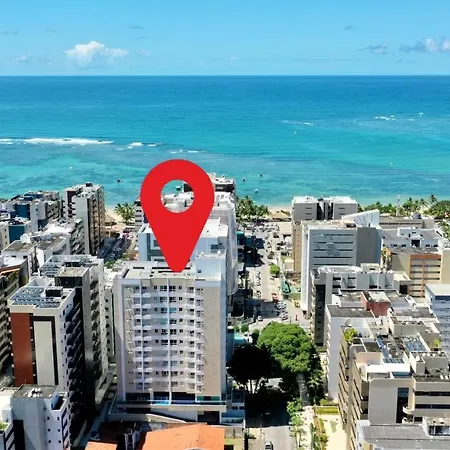 2 quartos sendo 1 suíte a 150mt da praia Maceió Exterior foto